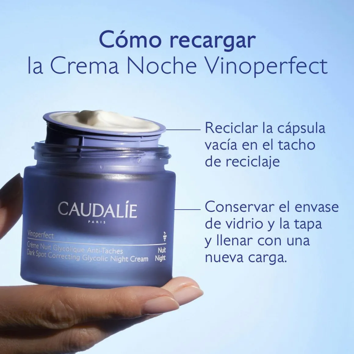 Crema Noche con Ácido Glicólico Antimanchas