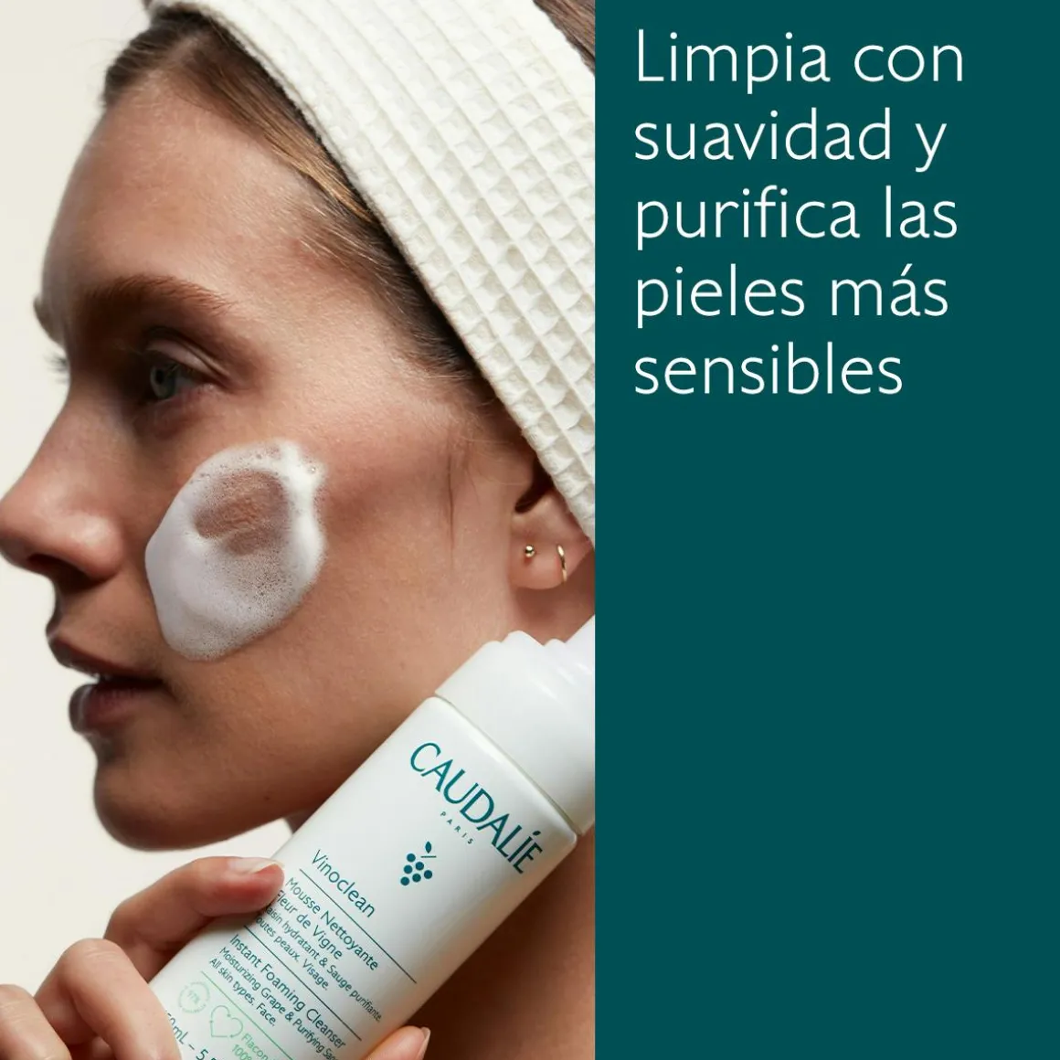 Espuma Limpiadora Fleur de Vigne con Camomila - 150ml