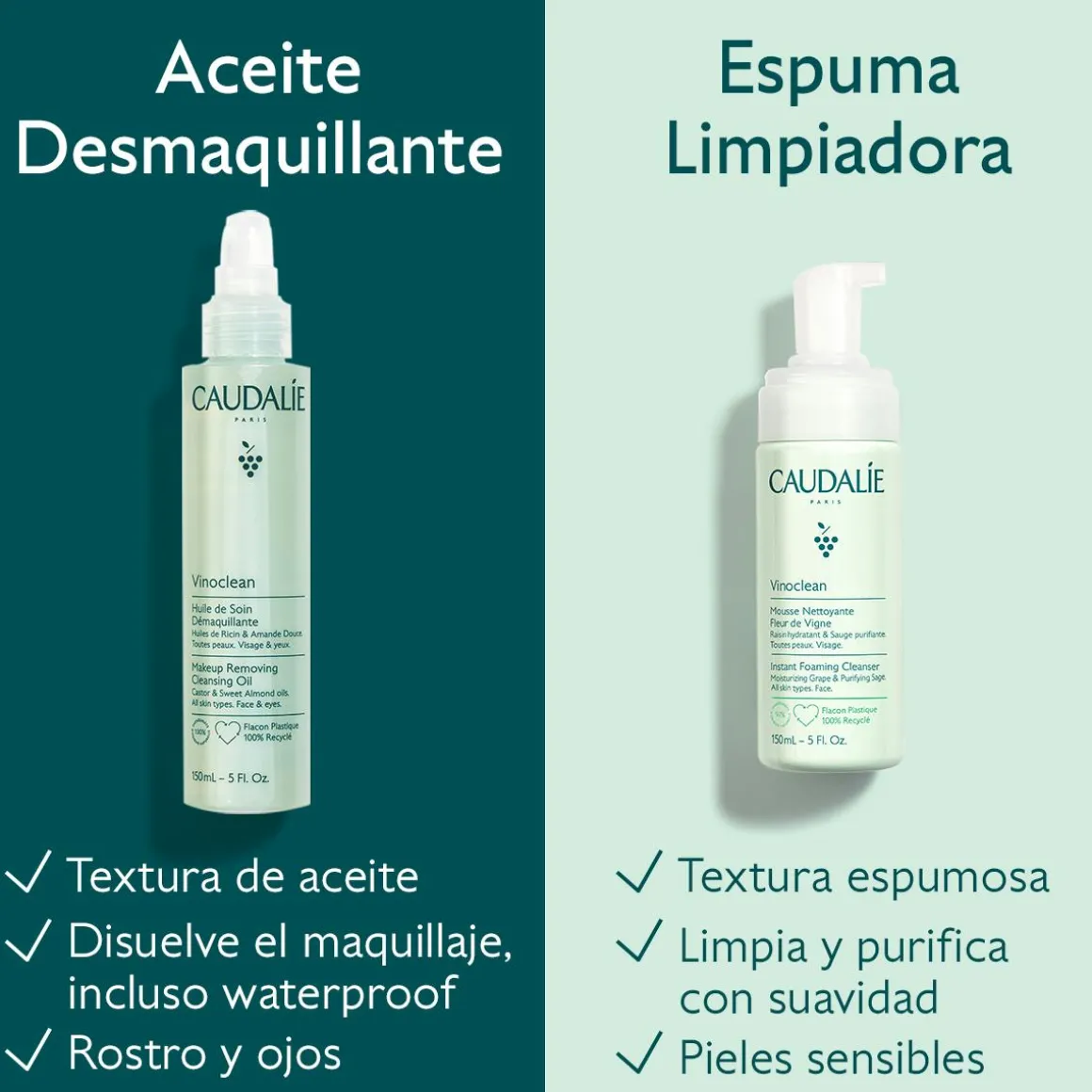 Espuma Limpiadora Fleur de Vigne con Camomila - 50ml