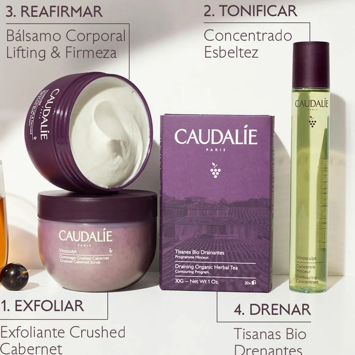 Exfoliante Crushed Cabernet con Miel