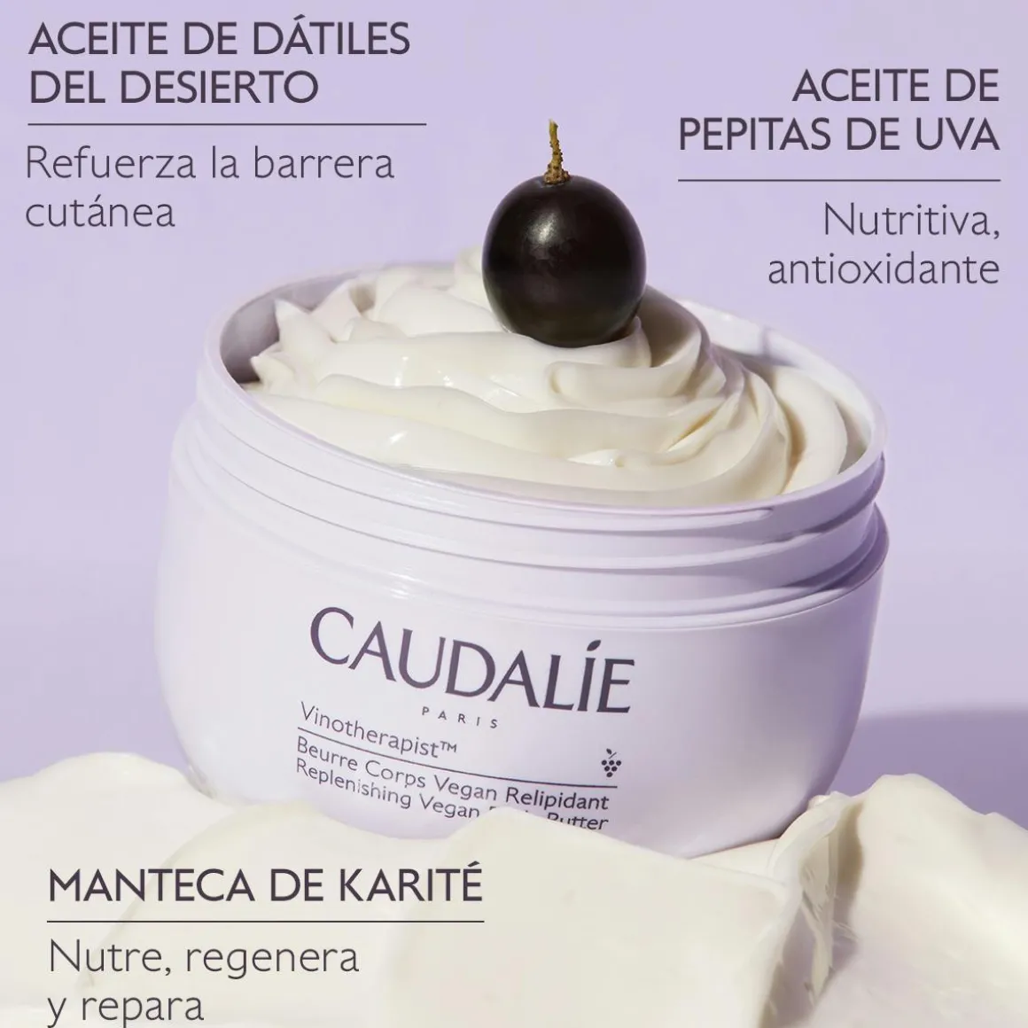 Manteca Corporal Vegana Relipidante con Manteca de Karité