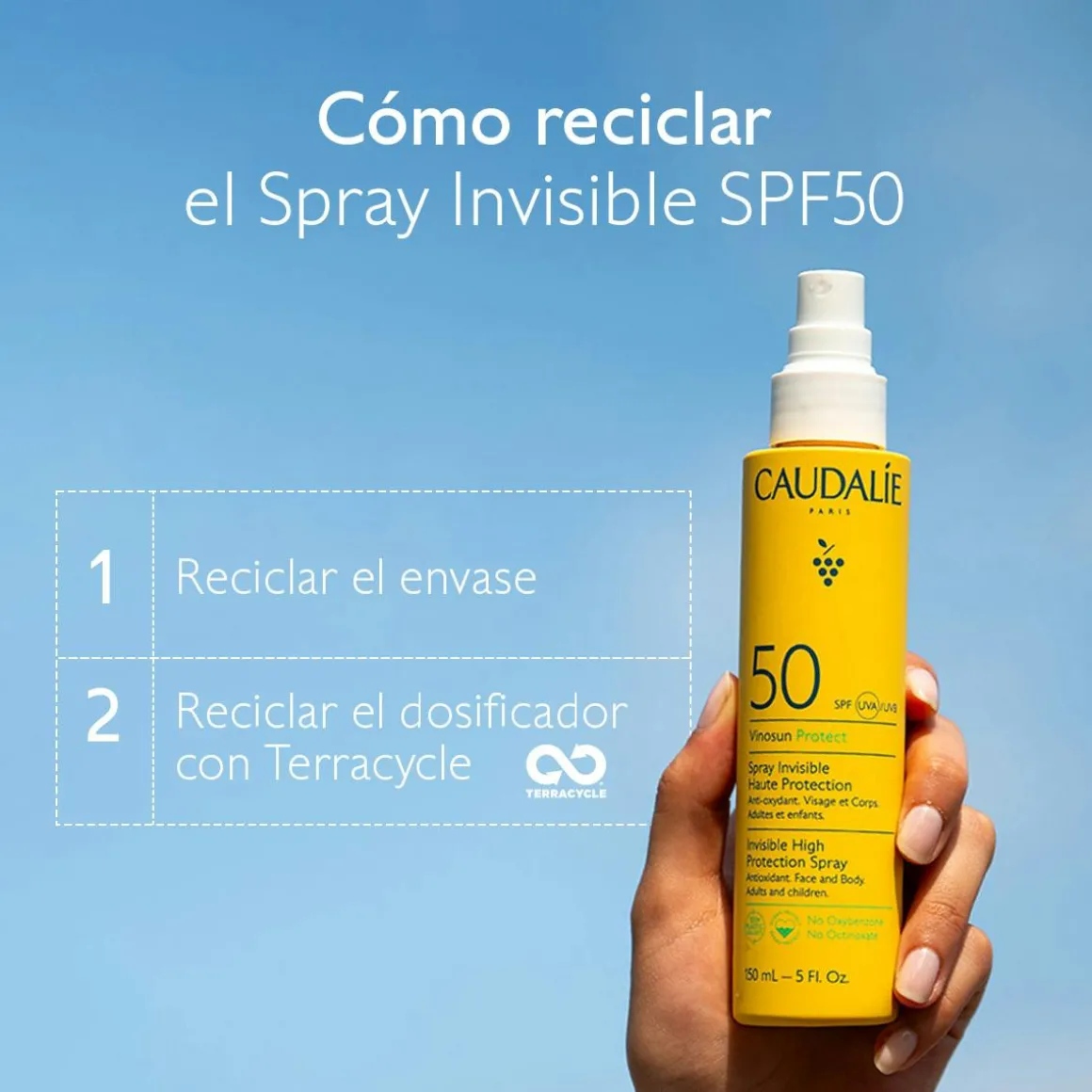 Spray Invisible de Alta Protección SPF50